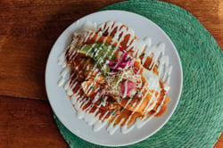 A dish from Punta Caliza hotel in Holbox, Mexico taken by Chicago-travel photographer Sandy Noto.