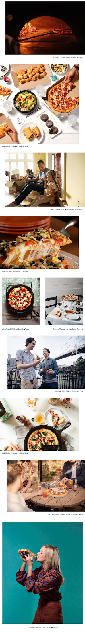 Creative in Place: Pizza, Pizza! emailer 