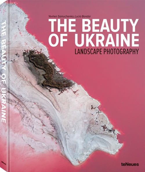 Book Cover of Yevhen Samuchenko's book "The Beauty of Ukraine." 