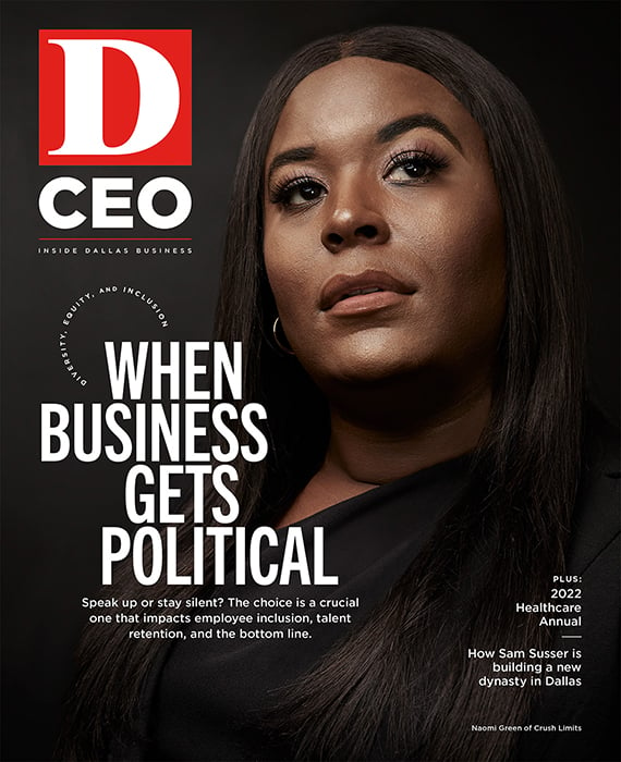 D CEO trans business leaders cover shot by Jill Broussard