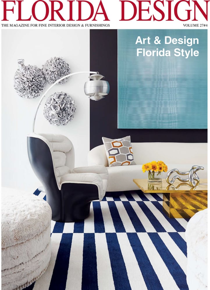 Moris Moreo shoots interior design for Florida Design Magazine