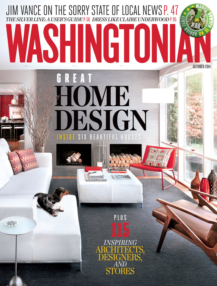 Tearsheet from Washington, D.C.-based architectural and interior photographer Morgan Howarth. 