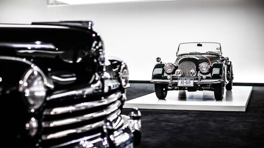 An antique car from Ralph Lauren's collection as shot by Adam Lerner for Autoweek
