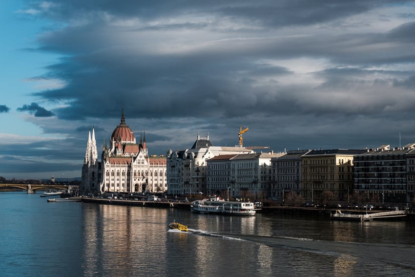 Landscape of Budapest by Stefan Fuertbauer