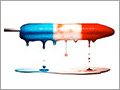 Photo of melting popsicle by New York-based photographer food/drink photographer Claire Benoist.
