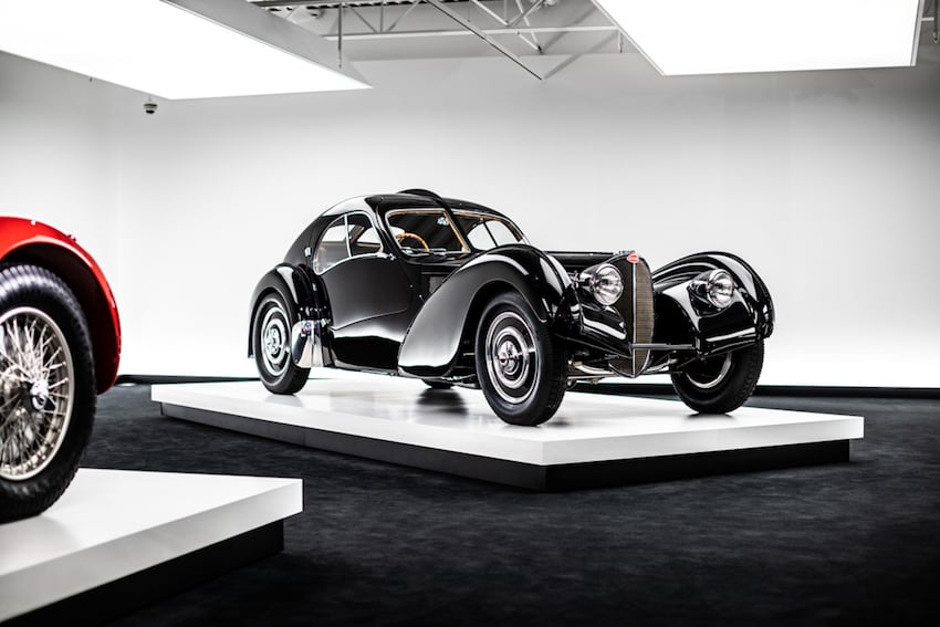 An antique roadster from Ralph Lauren's collection as shot by Adam Lerner for Autoweek