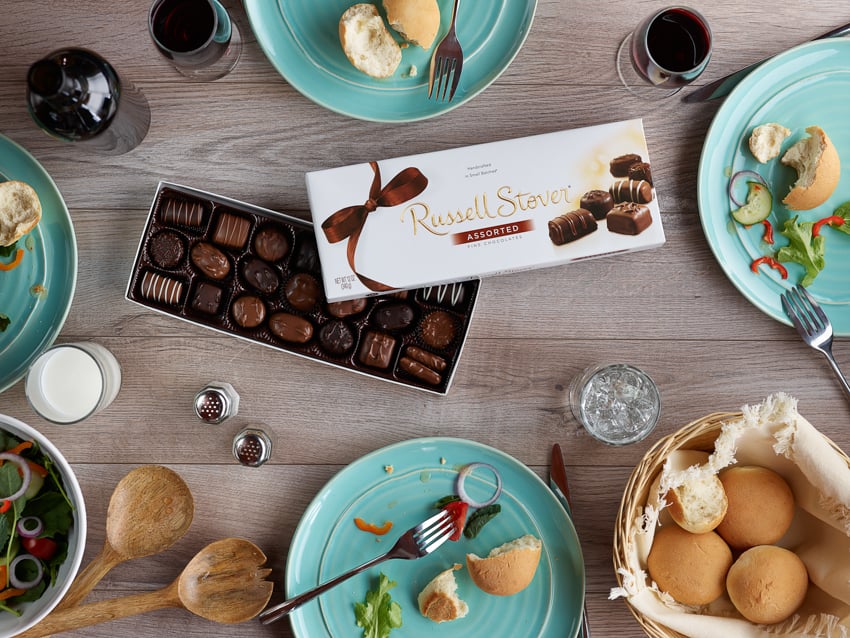 Photo of Russell Stover Assorted Fine Chocolates.
