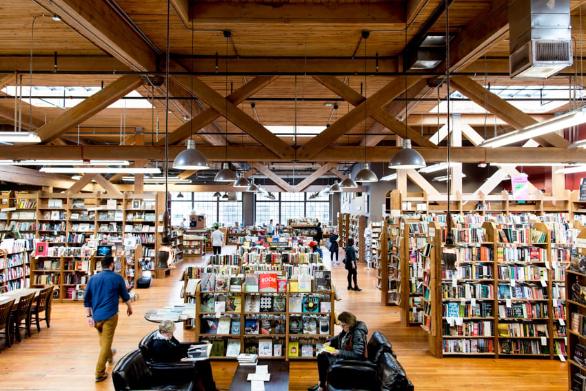 Elliot Bay Books in Seattle by Brooke Fitts