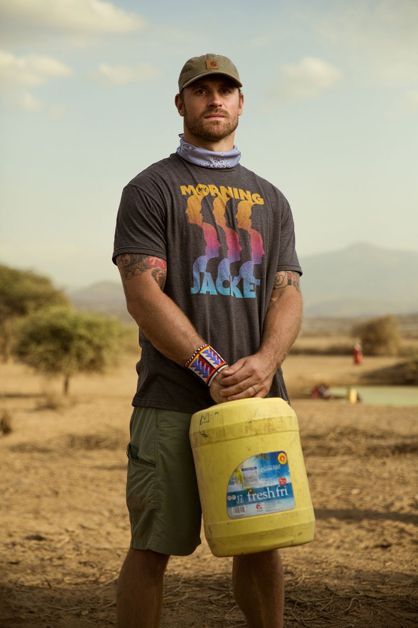 Former NFL player Chris Long had established the philanthropy Waterboys