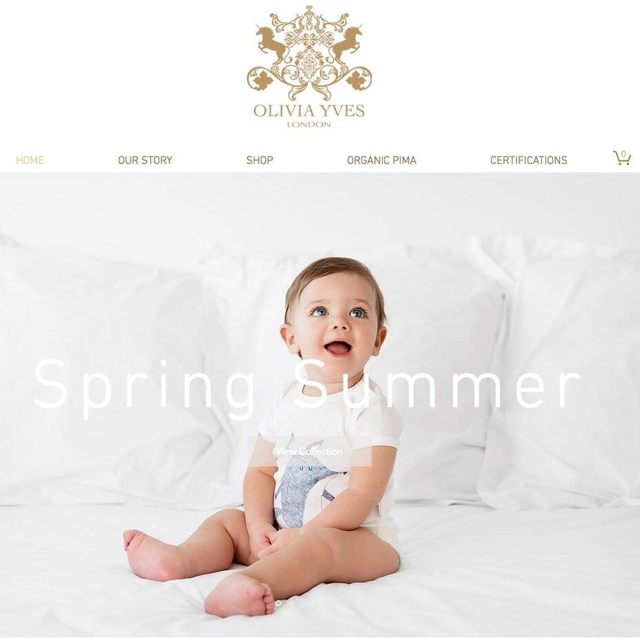 Olivia Yves baby clothing collection photographed by Lisa Tichane