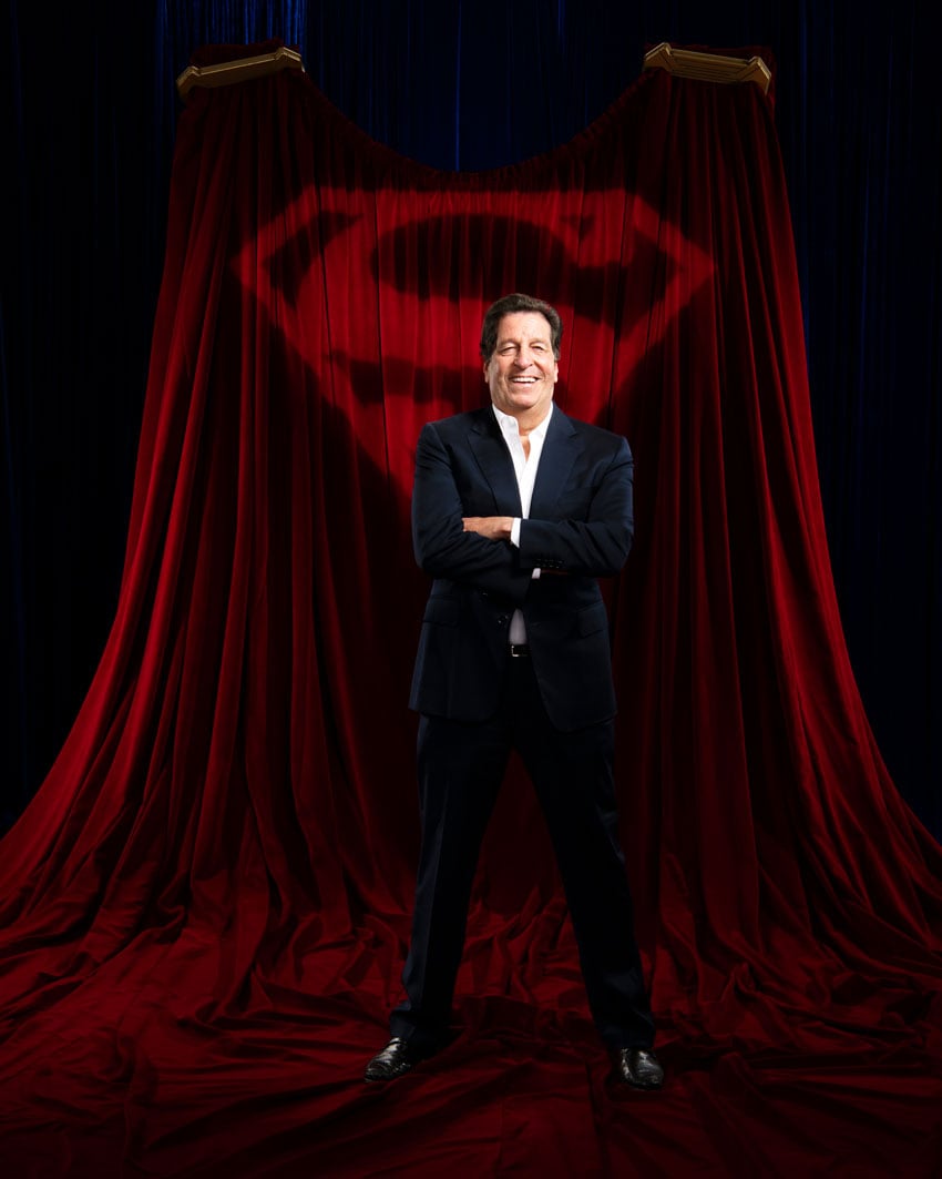 Erich Saide shot of Peter Roth, Warner Bros. Television Chief Exec