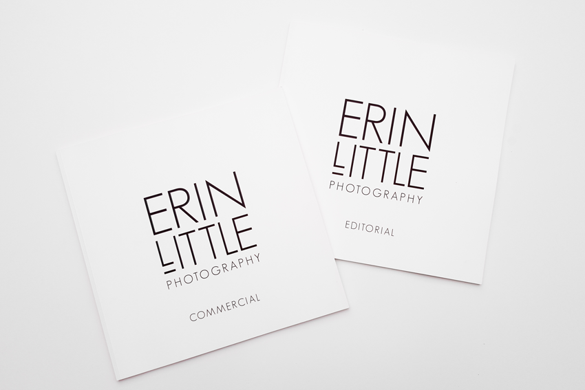 Erin Little’s beautiful and sleek softcover portfolios from Edition One.