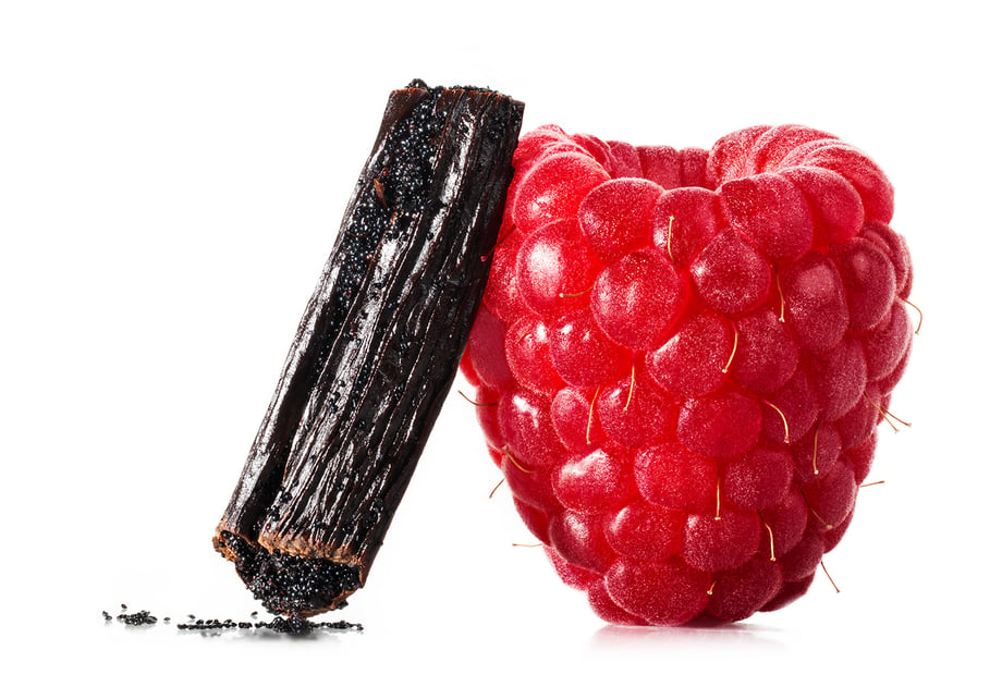 Justin Paris brings raspberry and vanilla together