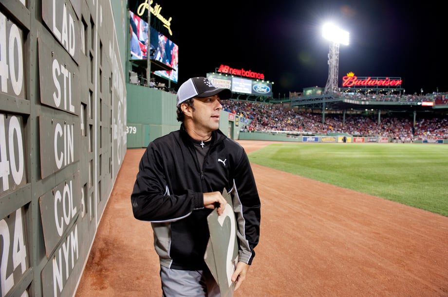 Boston-based photographer Webb Chappell goes behind the scenes of Fenway Park to learn more about its infamous wall, The Green Monster.