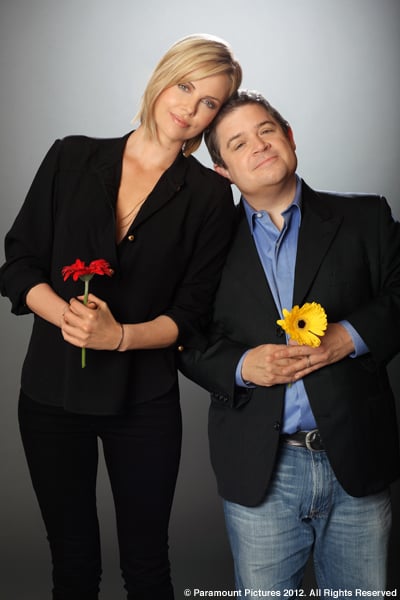 Charlize Theron and Patton Oswalt by Robert Gallagher for Paramount Pictures.