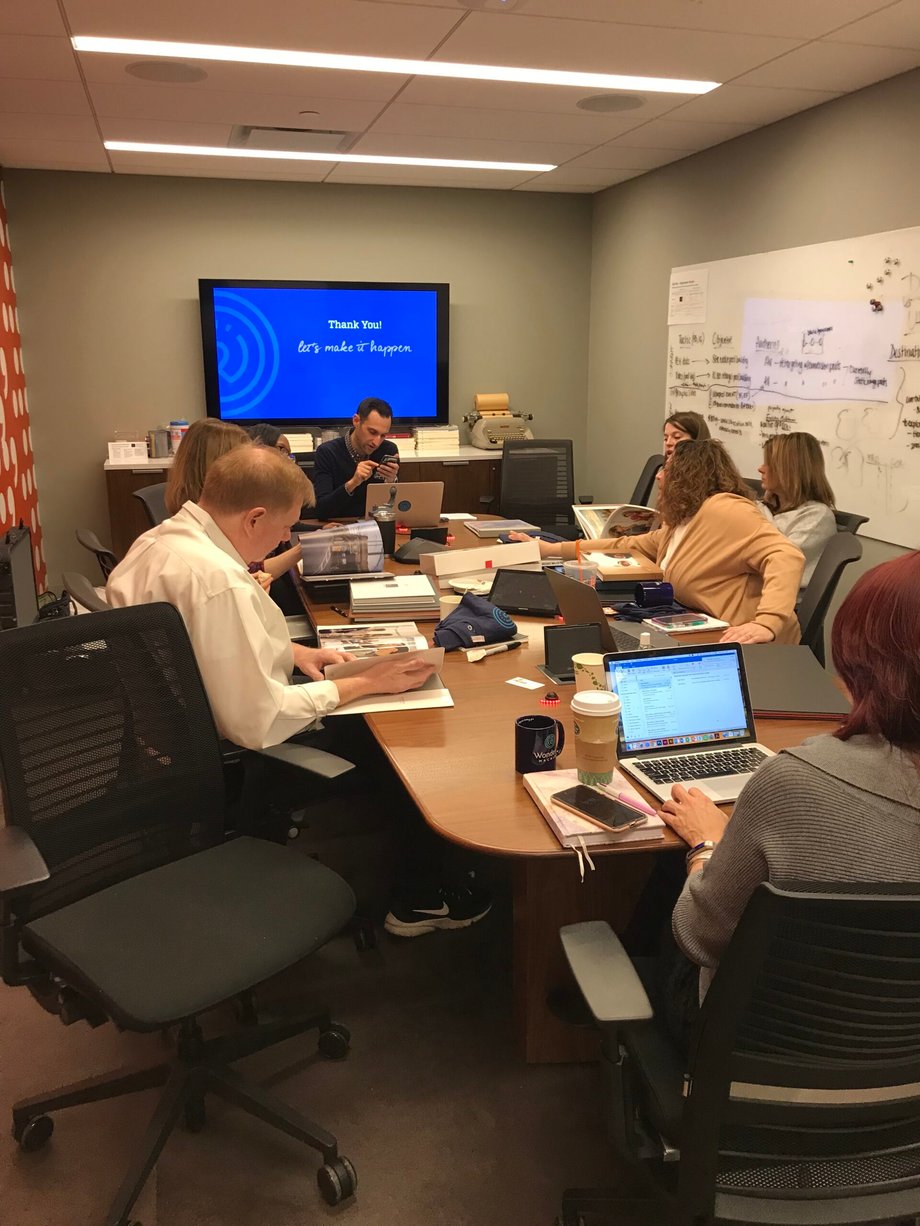 Wonderful Machine’s portfolio events started strong in 2019 with visits to Prudential, McCann Health, and Avis Budget Group. Since these are all agencies and brands, our Executive Producer Craig came with us to talk about shoot production.