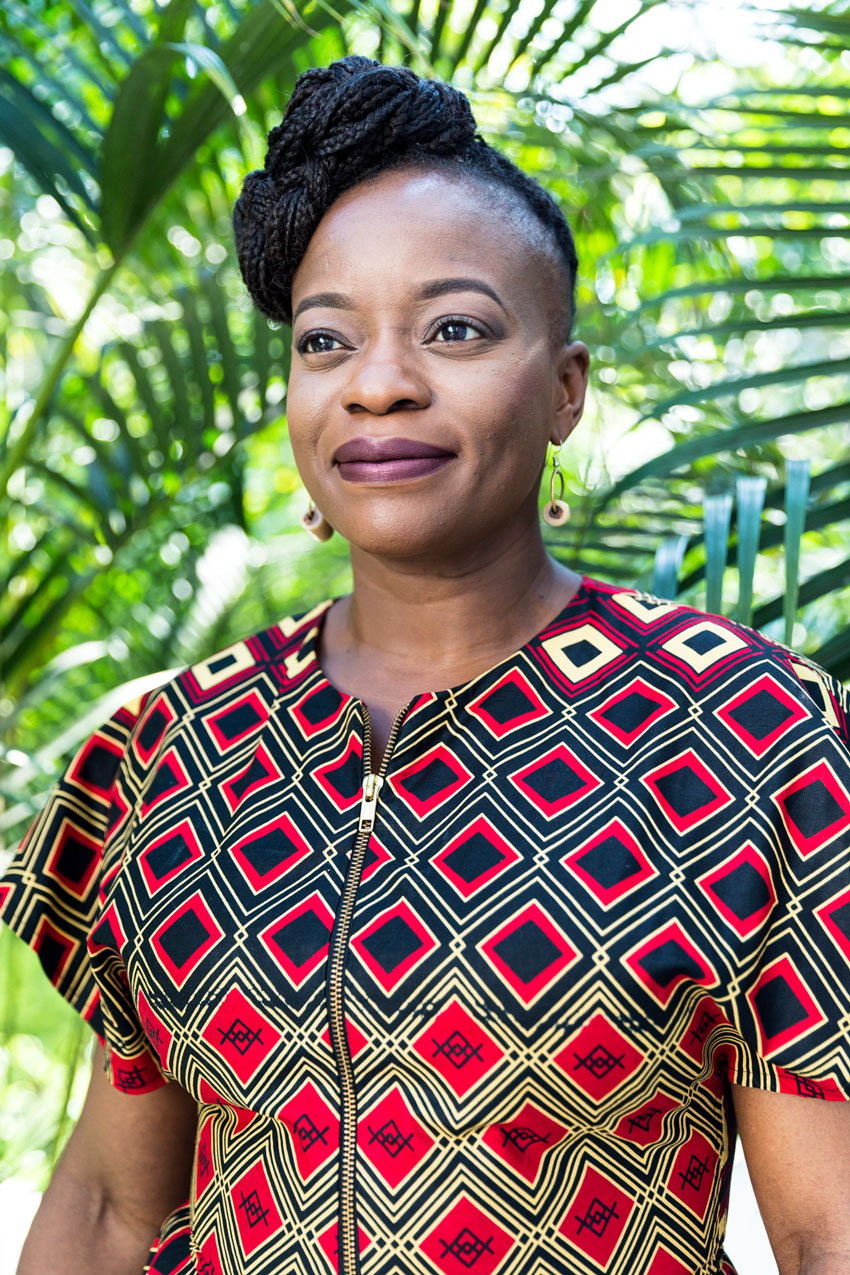 Ilan Godfrey's portrait of Her Excellency High Commissioner NneNne Iwuji-Eme for The Sunday Times Magazine