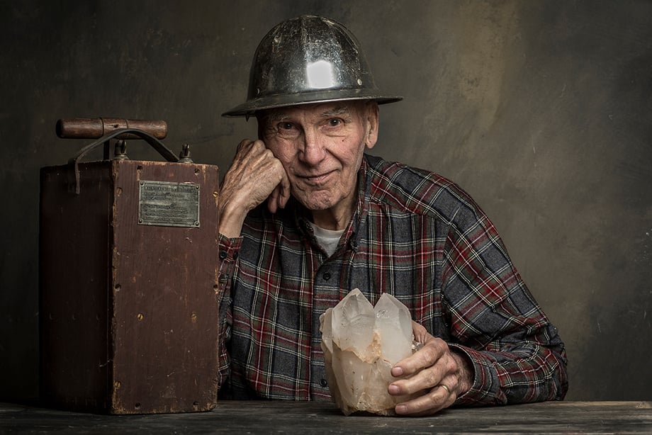 Herb Crosby photographed by Jason Page Smith for The Oldest State.