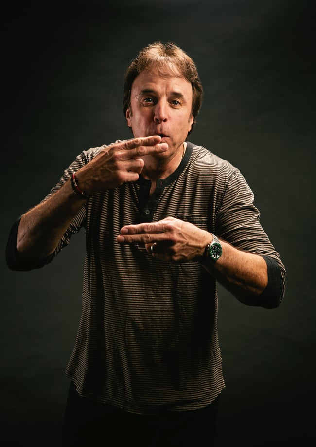 Kevin Nealon shot by Grand Rapids, Mich.-based celebrity photographer Brian Kelly for LaughFest
