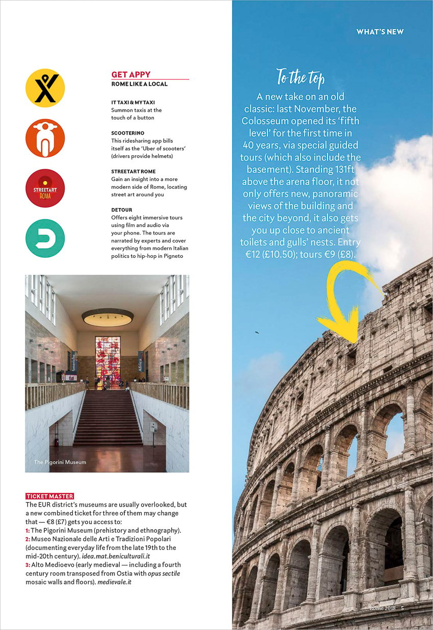 image from the Rome issue of NatGeo Traveller (UK) by Nico Avelardi