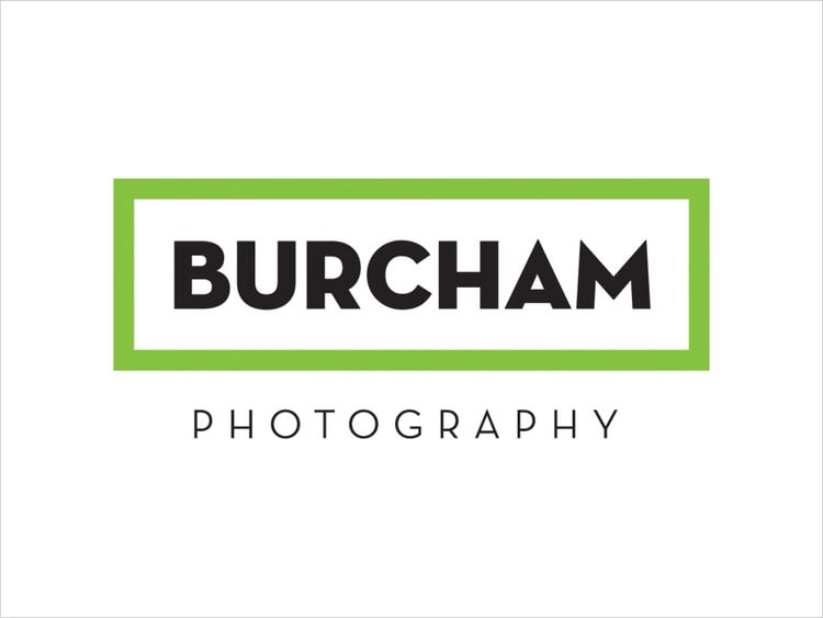 Photographer John Burcham new logo