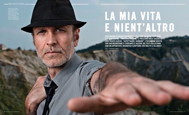 Tearsheet from Italy-based commercial and editorial portrait photographer Francesco Ridolfi.