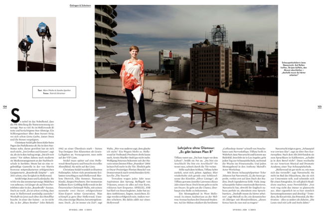 Tearsheets from Los Angeles-based editorial, commercial, and fine art photographer Patrick Strattner.