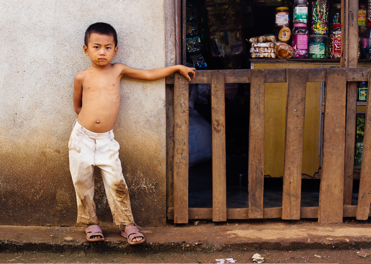 Portrait of local in Hetauda Nepal, by Sweden-based photographer Evan Pantiel  