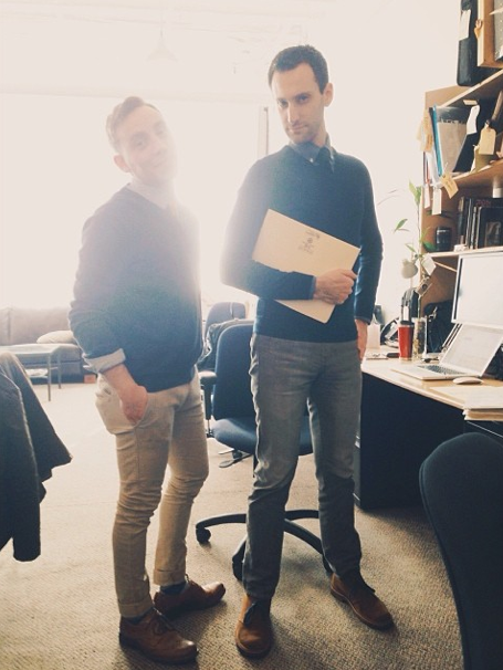 Employee matching outfits