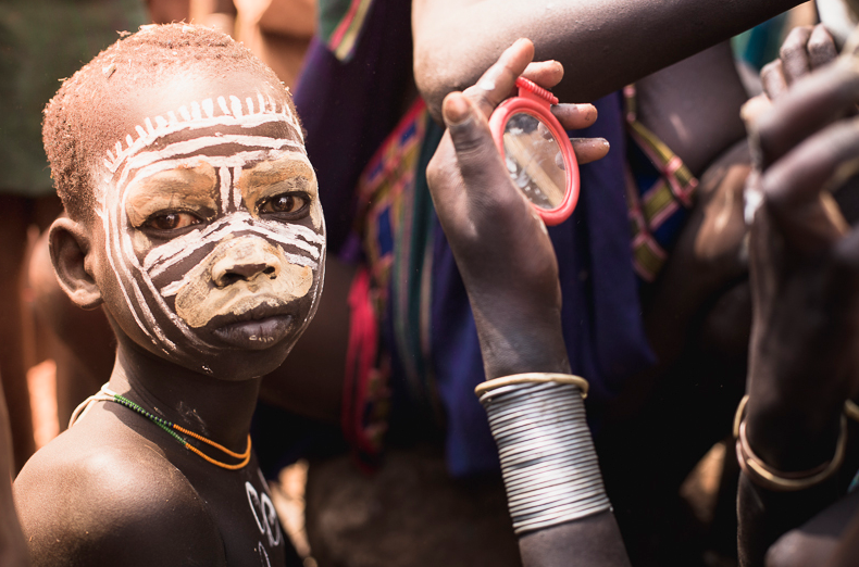 Stockholm, Sweden-based photographer Evan Pantiel took ten days in between jobs to photograph a tribe in Ethiopia.
