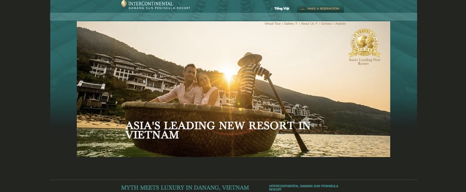 Vietnam-based commercial photographer Justin Mott was hired to shoot a campaign for the Intercontinental Hotel Group's corporate office.