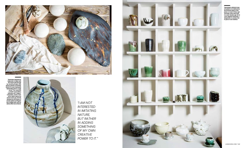 image of Luxe. Interiors + Design magazine by Sonya Revell