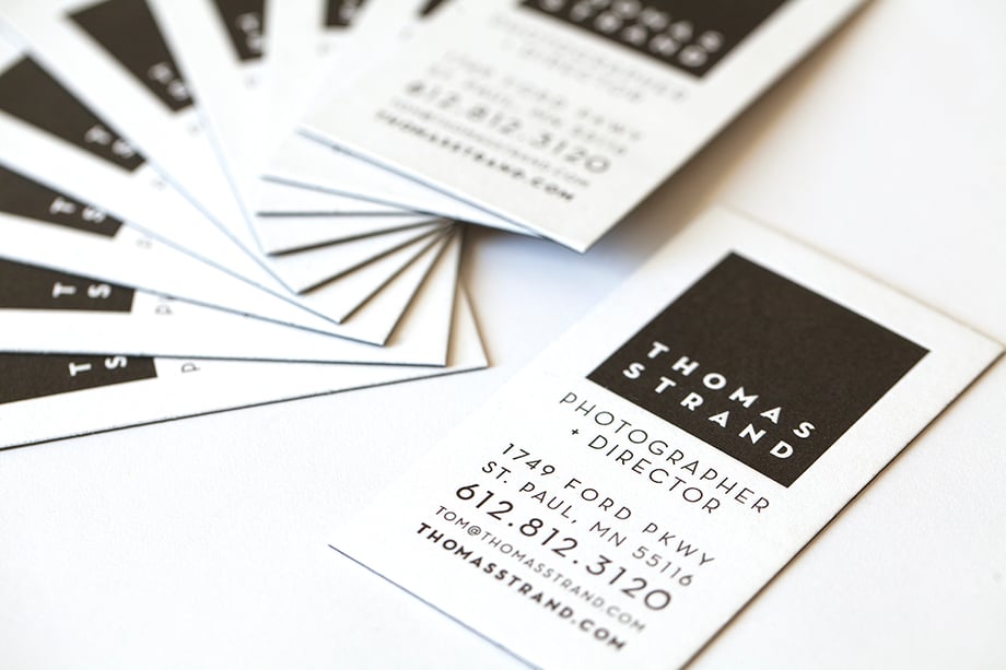 The Thomas Strand Brand business cards