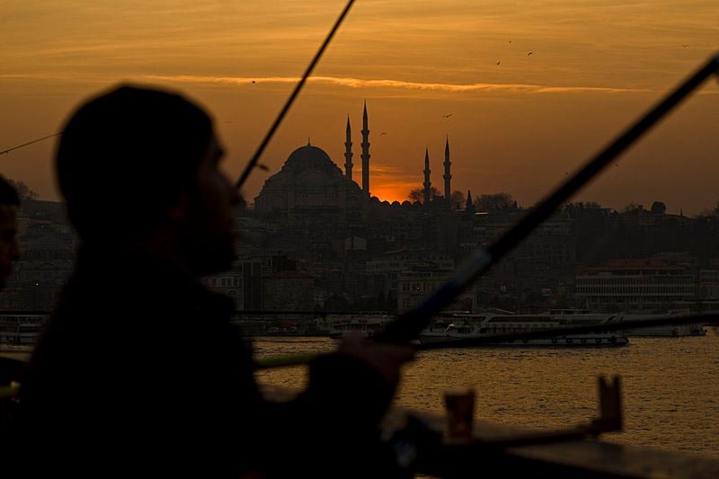 Sunset in Turkey shot by Penang, Malaysia-based travel photographer David Hagerman 