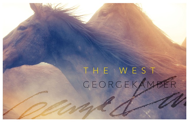 Tear Sheet of The West by portrait photographer George Kamper, shot in Moab, Utah. 