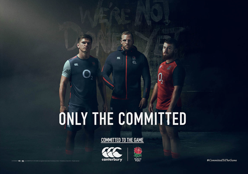 Joe Wigdahl photography, Wonderful Machine photographers, Only the committed, Canterbury clothing, 2016 english rugby team, sports and fitness photography, london sports and fitness  