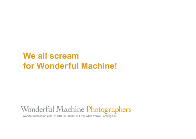 Wonderful Machine promo with tagline
