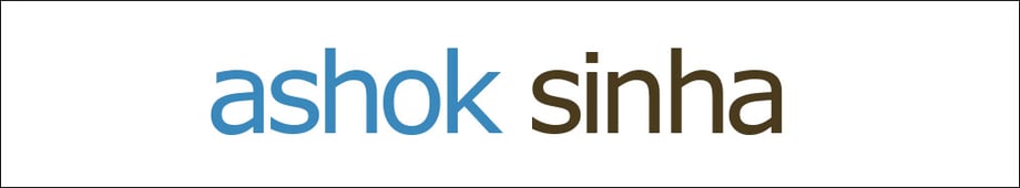 Ashok Sinha original logo.
