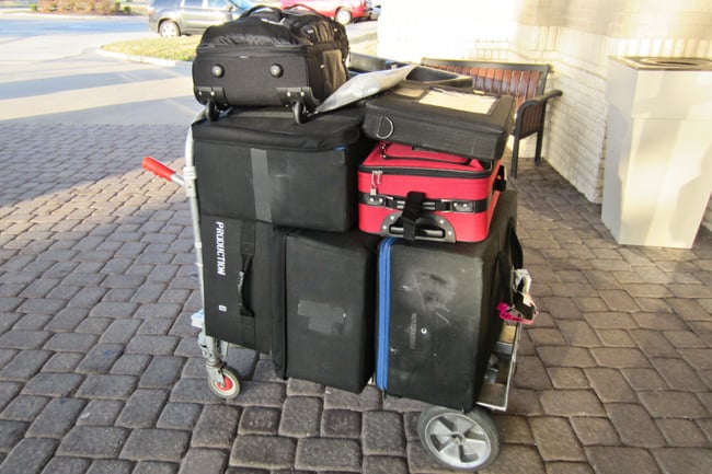Portfolios packed to leave
