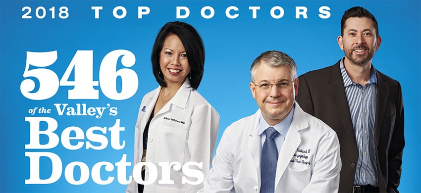 Three doctors for Phoenix Magazine Top Doctor issue by Steve Craft