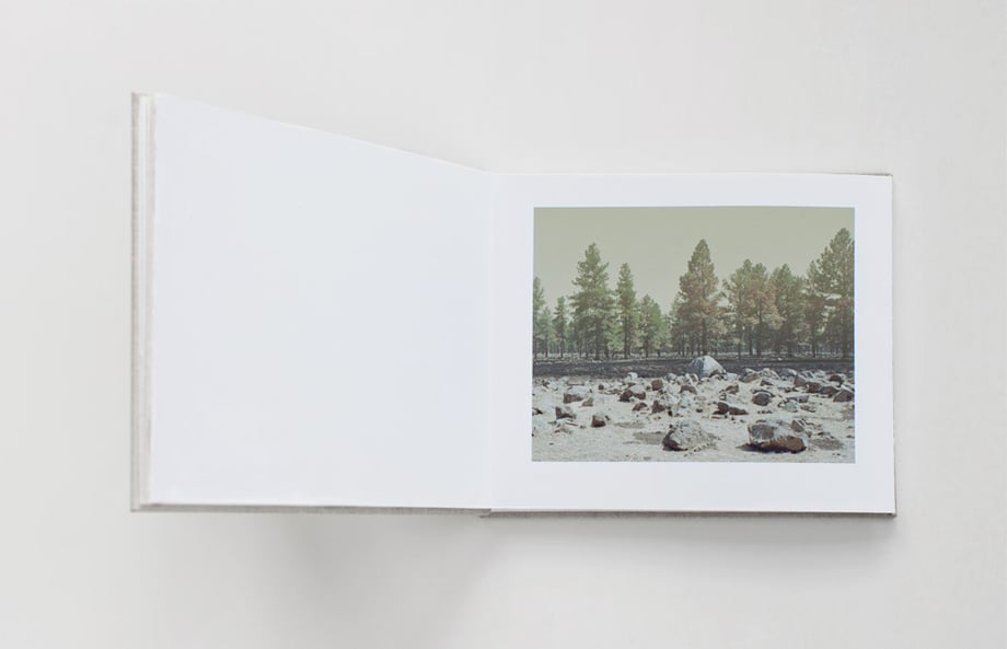Handmade and limited edition book featuring photographs from the Wallow Fire Series shot by Phoenix-based photojournalist Jesse Rieser