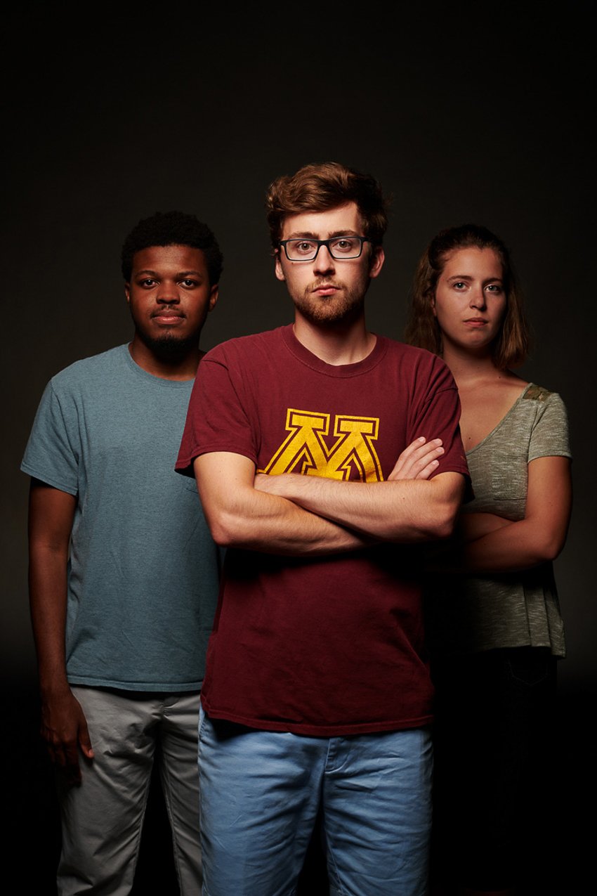 David Bowman's photo of University of Minnesota students for anti-sexual harassment campaign