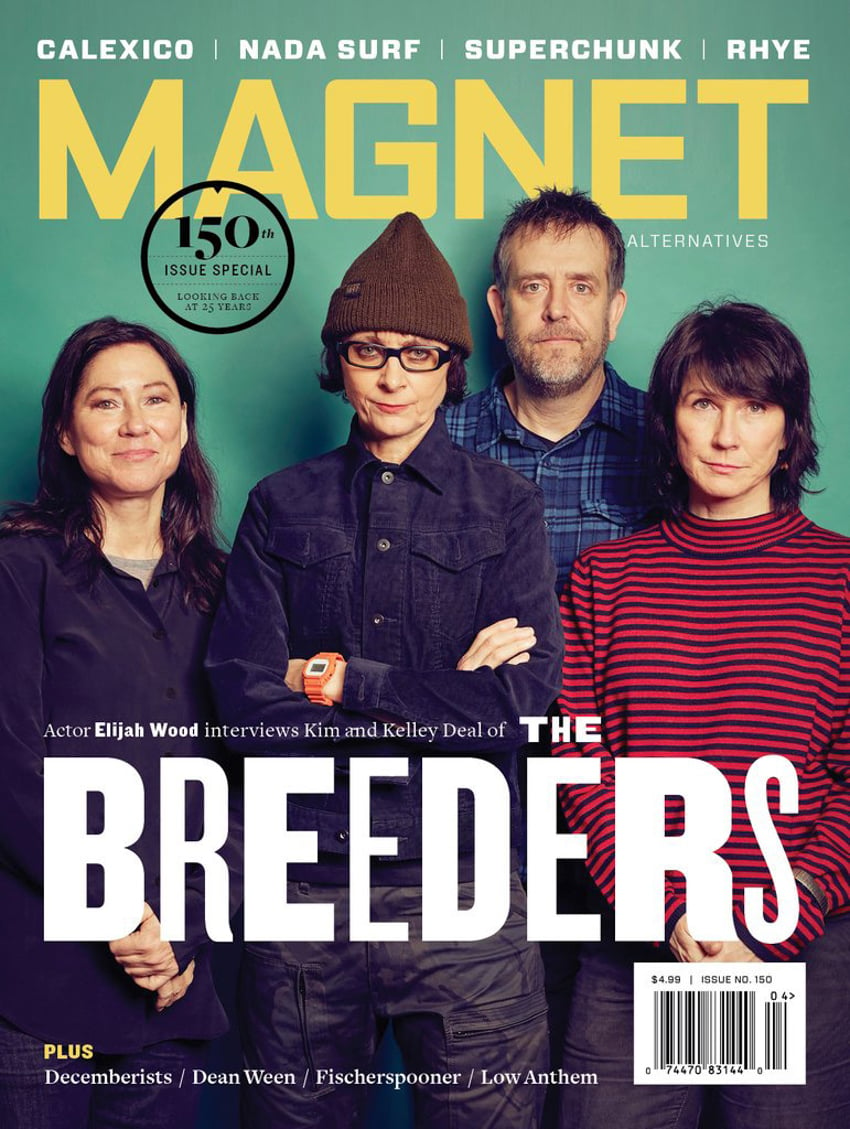 The Breeders on the cover of Magnet magazine by Jon Enoch