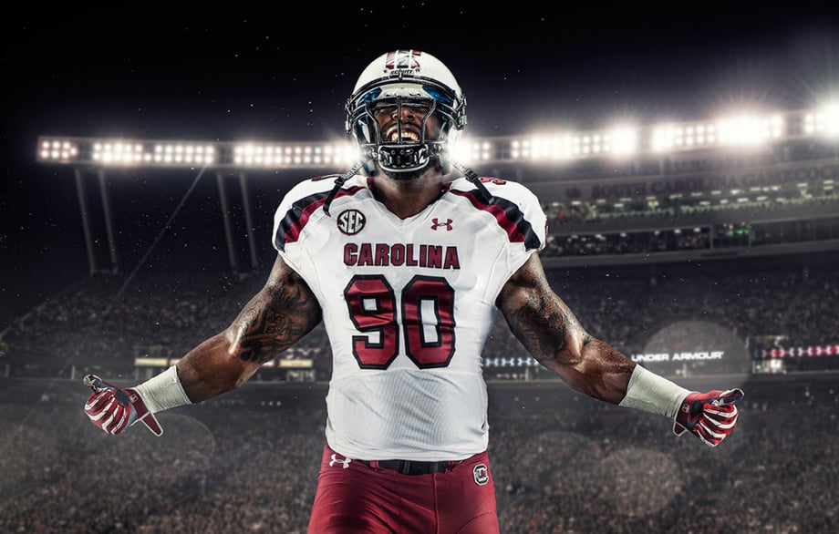 Columbia, S.C.-based commercial and advertising photographer James Quantz Jr shot a campaign for the University of South Carolina's 2013 football season.