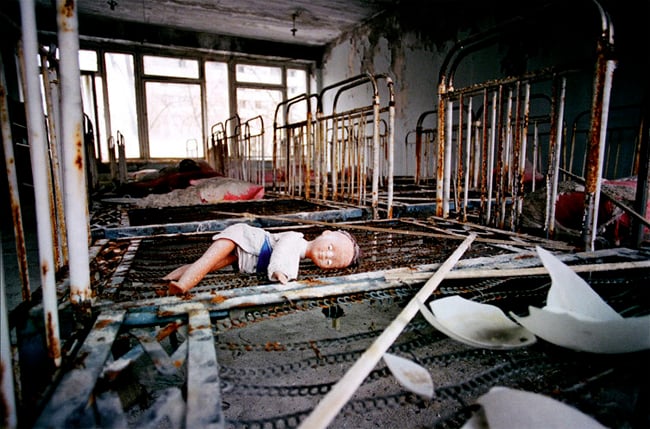 Abandoned shot by Paris-based photojournalist Emmanuel Fradin