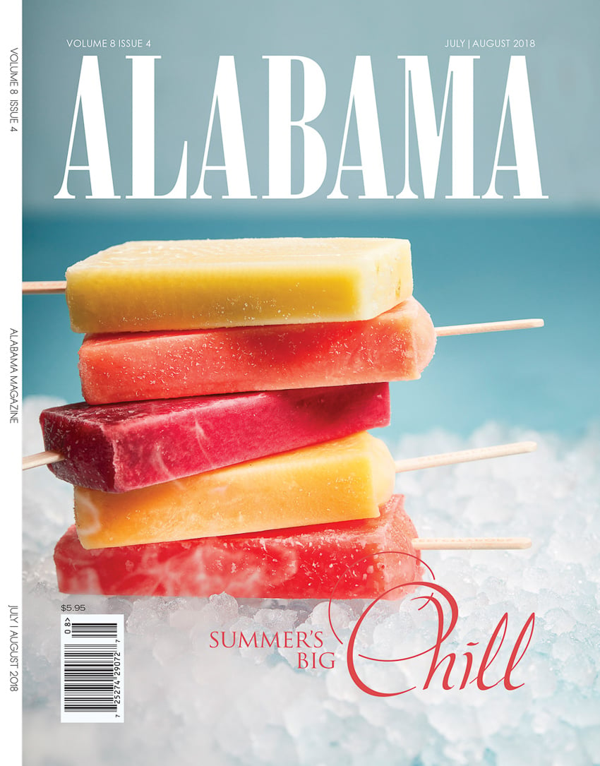 Alabama Magazine cover photographed by Art Meripol