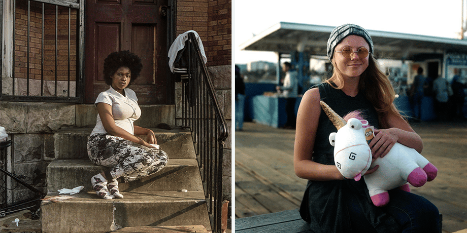 New York-based commercial and editorial photographer Jonathan Hanson's project "Down by the Boardwalk" parallels Baltimore and LA culture.