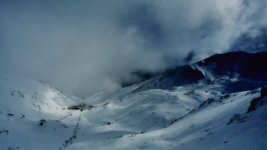 Bad weather at the NZSki resorts photographed by Jameson Clifton