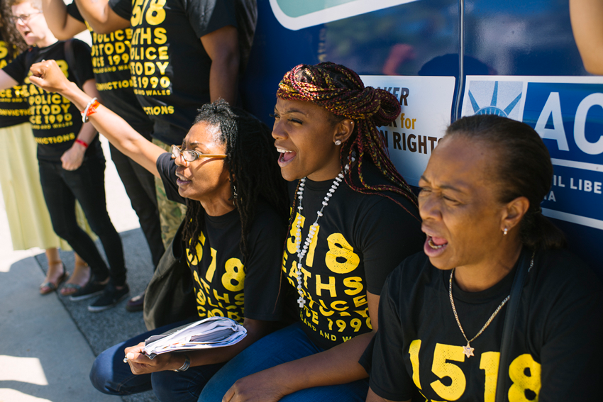 Black Lives Matter activist photos by photographer Jonathan Hanson.