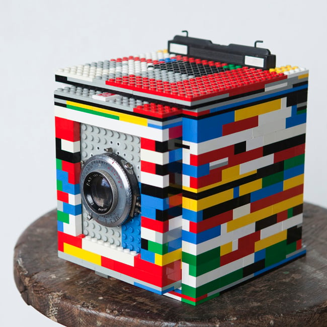 Camera Made of LEGO Bricks made and shot by Birmingham, Ala.-based photographer Cary Norton